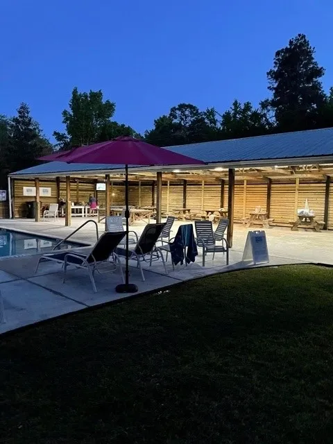 Night Pool Picture Sink or Swim School